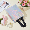 20Pcs Iridescent Rainbow Cloth Gift Tote Bags ABAG-GO0001-15-4