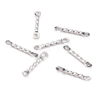 Tarnish Resistant 201 Stainless Steel Links Connectors X-STAS-B011-02A-P-1