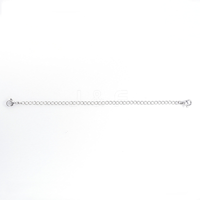 Tarnish Resistant 304 Stainless Steel Chain Extender X-STAS-H349-B-01P-1