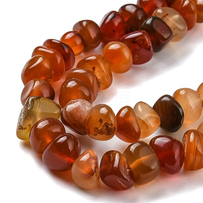 Natural Agate Beads Strands G-C039-F02-1