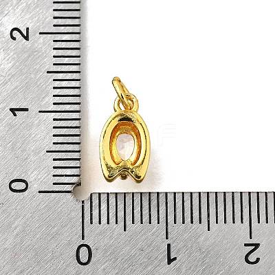 Brass Micro Pave Cubic Zirconia Pendants KK-Z102-03G-02-1