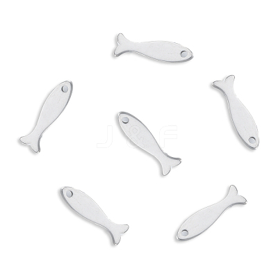 Non-Tarnish 201 Stainless Steel Charms STAS-N098-127P-1