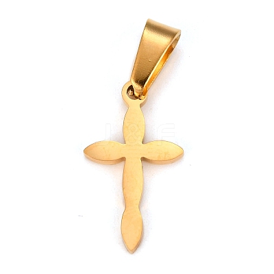 304 Stainless Steel Pendants STAS-P253-12G-1