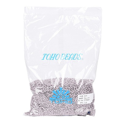 TOHO Round Seed Beads SEED-TR08-PF0554F-1
