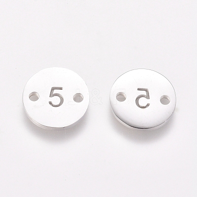 Tarnish Resistant Numbers 304 Stainless Steel Links STAS-M274-035P-5-1