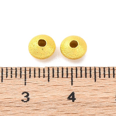 Brass Beads LS-KK-WH0054-48G-1