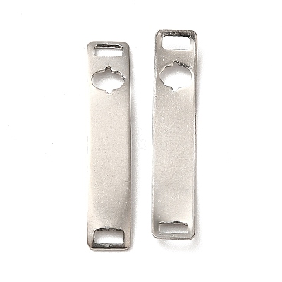 Tarnish Resistant 201 Stainless Steel Connector Charms STAS-D244-31P-D-1