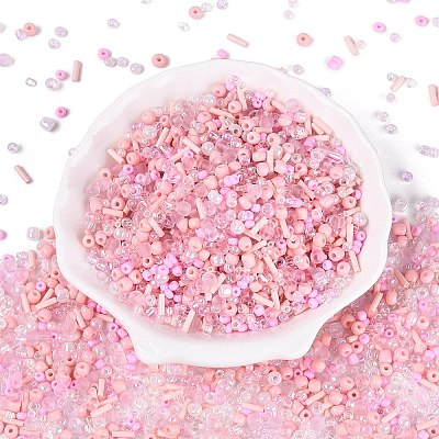 Glass Seed Beads & Bugle Beads SEED-Q041-04A-1