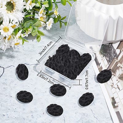20Pcs Spray Painted Alloy Pendants FIND-SC0003-54-1