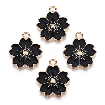 Alloy Enamel Pendants ENAM-S121-115D-1