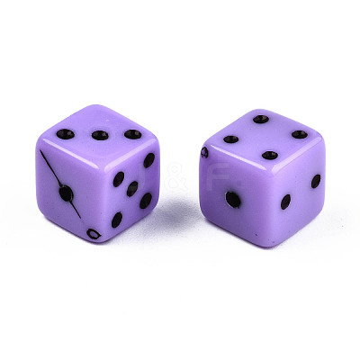 Opaque Acrylic Beads SACR-T352-15-1