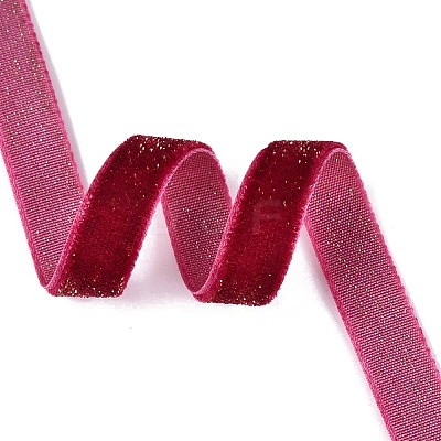 Glitter Sparkle Single Face Velvet Ribbon SRIB-Q023-01B-01-1
