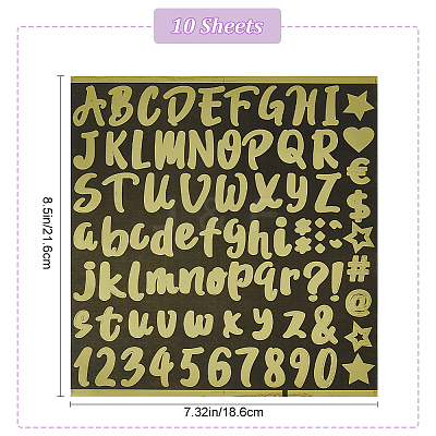 PVC Self-adhesive Label Stickers DIY-WH0013-61B-1