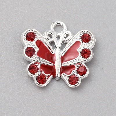 Alloy Enamel Pendants FIND-WH0417-27D-1