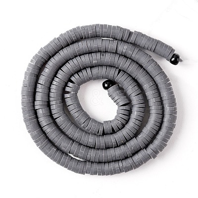 Handmade Polymer Clay Beads Strands LS-CLAY-R089-4mm-Q062-1