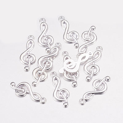 Treble Clef Pendants TIBEP-R315-S-LF-1