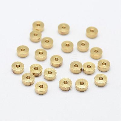 Brass Spacer Beads KK-P095-27-A-1