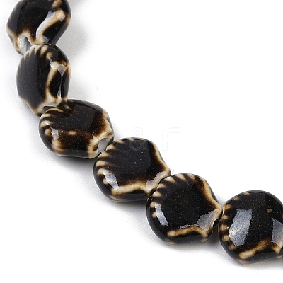 Handmade Porcelain Beads Strands PORC-Q002-01A-09-1