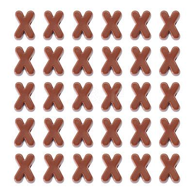Opaque Acrylic European Beads LS-OACR-TAC0019-006X-1