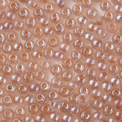 6/0 Imitation Jade Glass Seed Beads SEED-N004-006-04-1