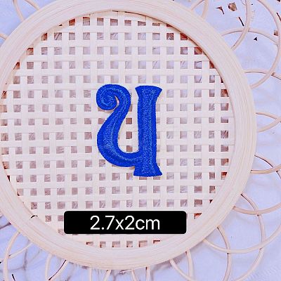 Computerized Embroidery Cloth Self Adhesive Patches FIND-TAC0002-02U-1