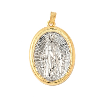 Brass Pendants KK-B139-23B-GP-1