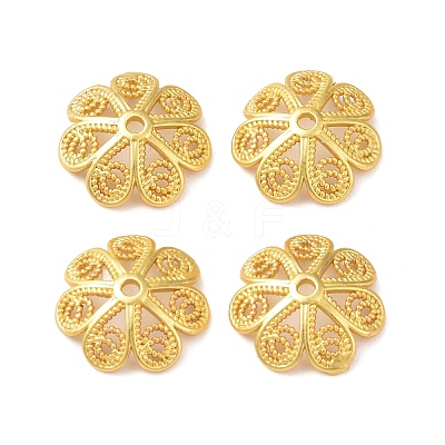 Brass Bead Cap KK-K165-37G-1