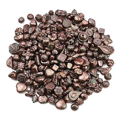 Antiqued Acrylic Beads AC-CBAAA05-01H-1