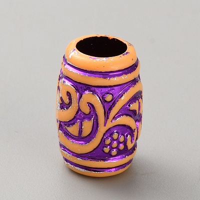 Resin European Beads RESI-WH20010-19C-1