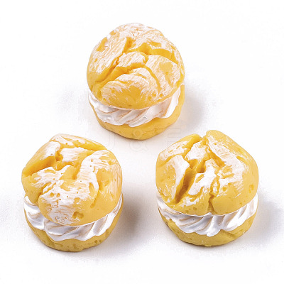 Opaque Resin Decoden Cabochons CRES-N022-104-1