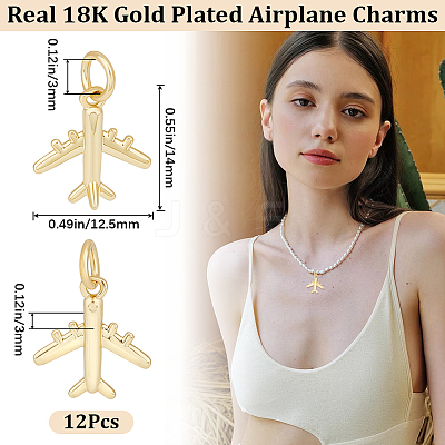12Pcs Rack Plating Brass Charms ZIRC-BBC0002-51-1