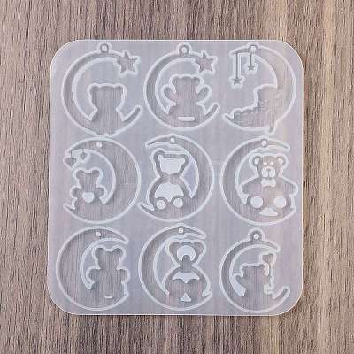 DIY Pendant Molds LS-AJEW-U023-04B-1