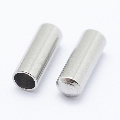 Tarnish Resistant 304 Stainless Steel Cord End Caps STAS-K152-03A-1