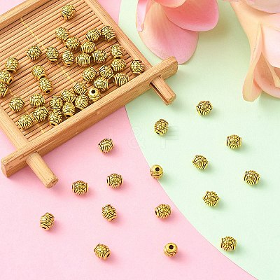 Tibetan Style Alloy Beads PALLOY-YW0001-73-1