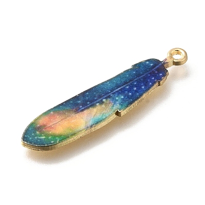 Alloy Enamel Pendants X-FIND-G078-34G-06-1