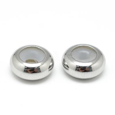 201 Stainless Steel Beads X-STAS-T010-6mm-01-1