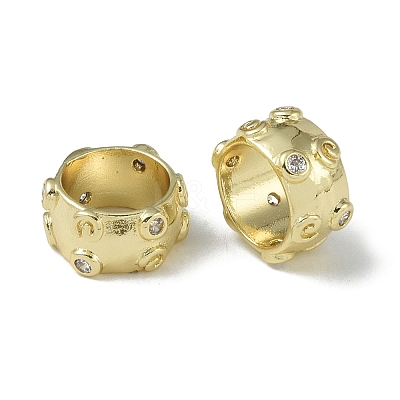Rack Plating Brass Beads KK-A220-25G-G-1