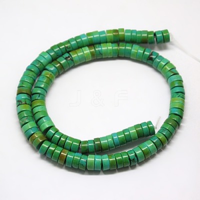 Natural Magnesite Beads Strands TURQ-L025-B-01-1