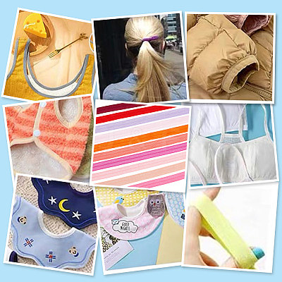 30M 10 Colors Flat Polyester Elastic Cord OCOR-BC0006-33B-1