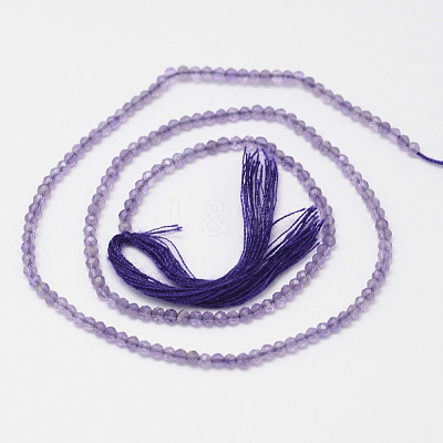 Natural Amethyst Bead Strands G-G936-2mm-26-1