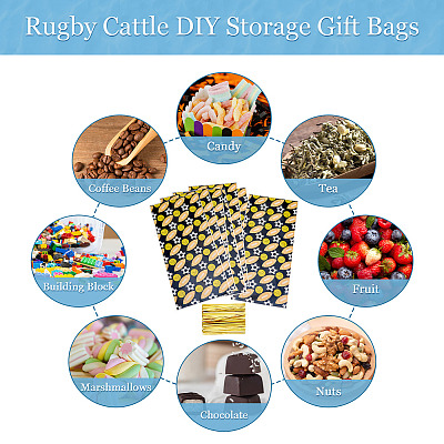 OPP Plastic Printed Candy Storage Bags ABAG-TAC0035-04C-1