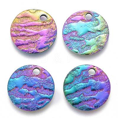 Ion Plating(IP) 304 Stainless Steel Charms X-STAS-M228-C02-M-1