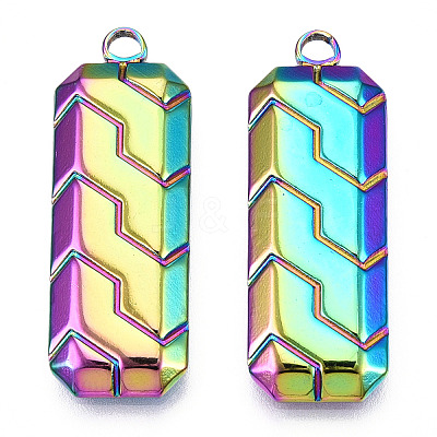 Ion Plating(IP) 304 Stainless Steel Pendants STAS-T063-213M-1