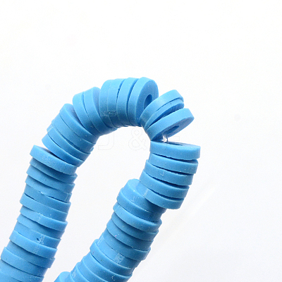 Handmade Polymer Clay Beads X-CLAY-R067-3.0mm-33-1