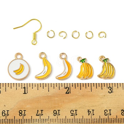 DIY Banana Dangle Earrings DIY-FS0006-04-1