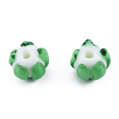 Handmade Lampwork Beads Strands LAMP-N021-44A-1