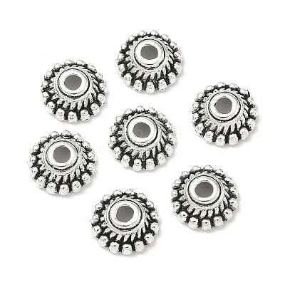 Tibetan Style Alloy Caps LS-LF1235Y-NF-1