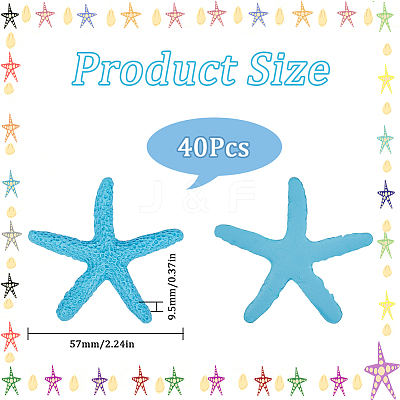 30Pcs Resin Cabochons CRES-SP0001-01-1