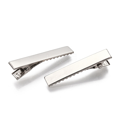 Iron Flat Alligator Hair Clip Findings X-IFIN-S286-34mm-1