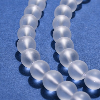 Quartz Crystal Beads Strands X-G497-8mm-1